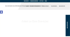 Desktop Screenshot of lecloschevalier.com