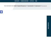 Tablet Screenshot of lecloschevalier.com